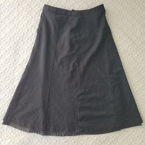 GAP Black Midi Skirt Size 2